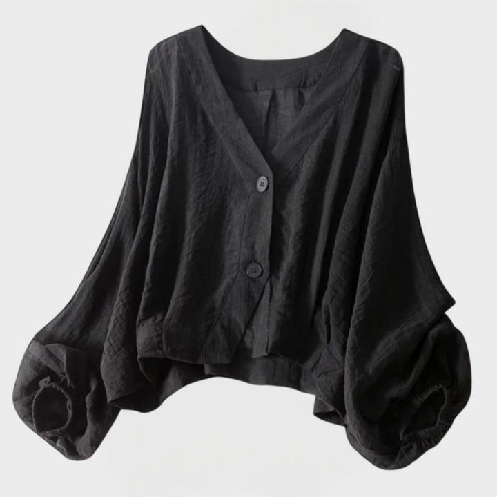 Αέρινη Λινή Μπλούζα