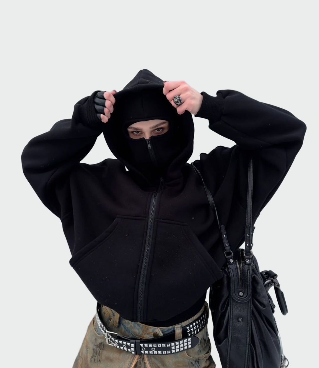 Ουδέτερο φούτερ με κουκούλα