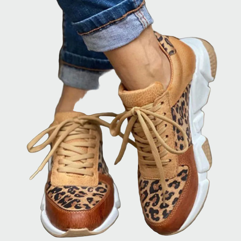Άνετα Πλεκτά Sneakers με Σχέδιο