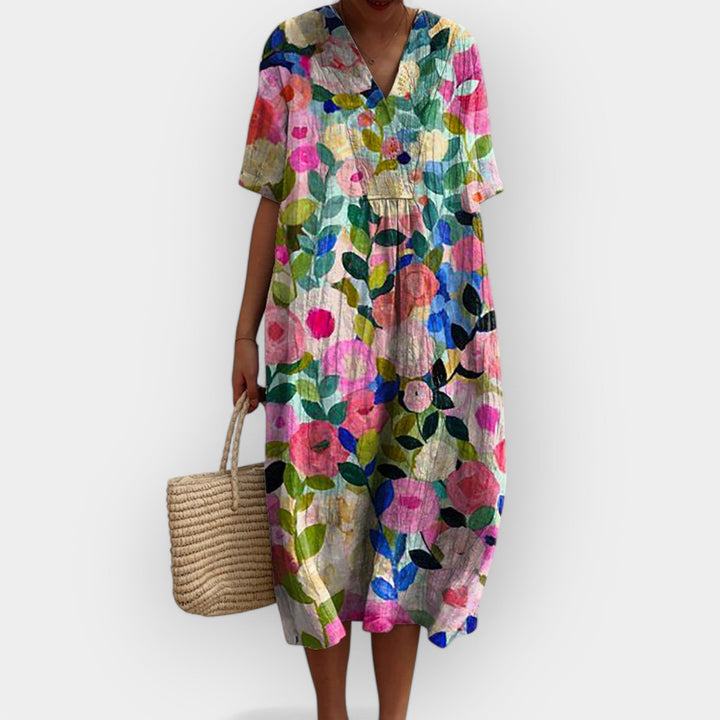 Φόρεμα Floral για Ζεστές Μέρες