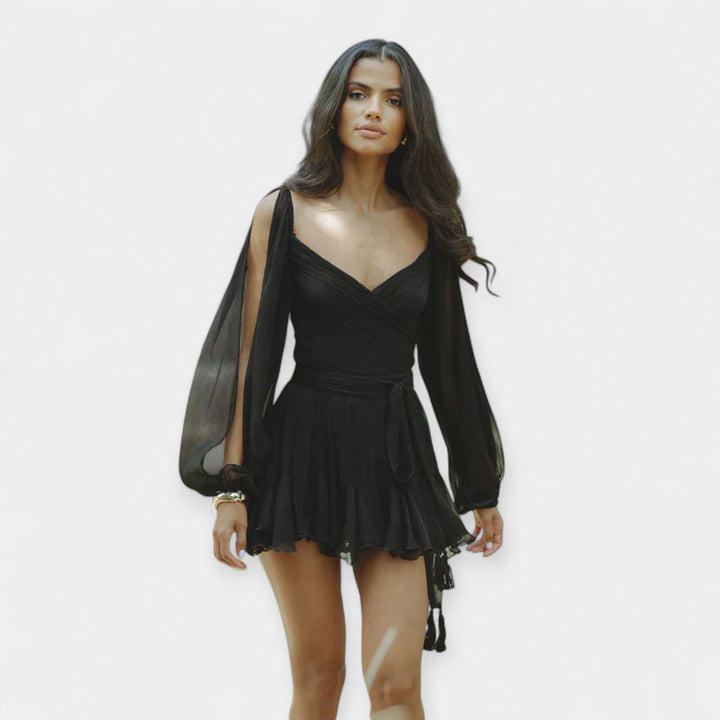 Ρομαντικό Κοντομάνικο Φόρεμα για Κάθε Περίσταση