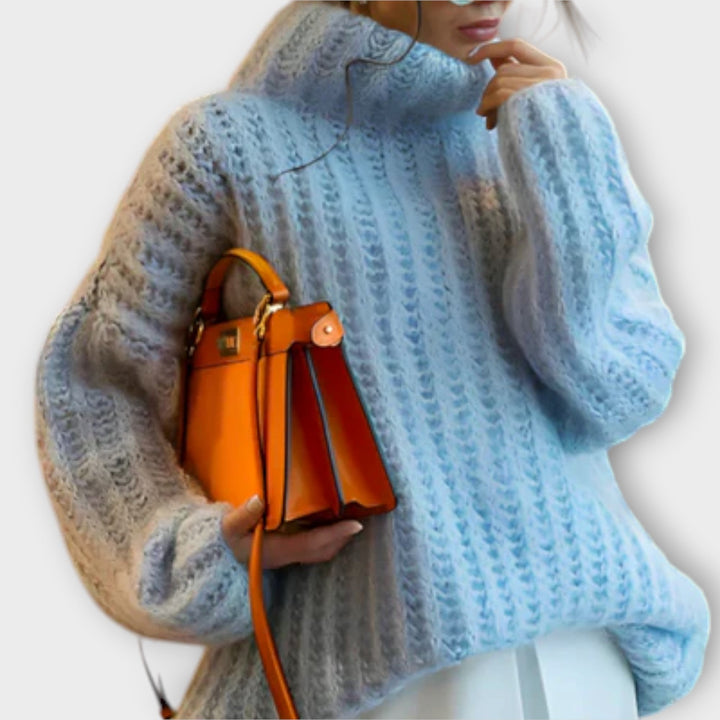 Paulina - Μαλακή γυναικεία μακρυμάνικη κουκούλα