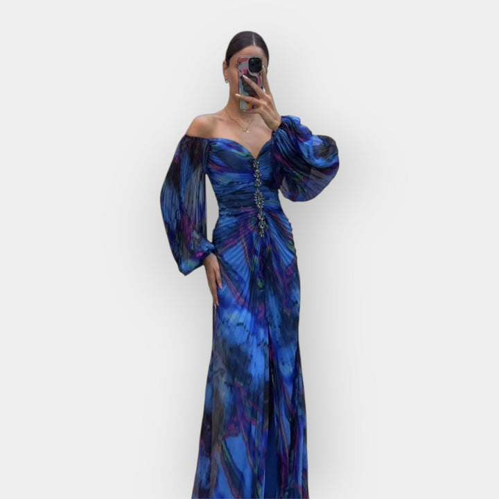 Αέρινο Φόρεμα με Άνοιγμα