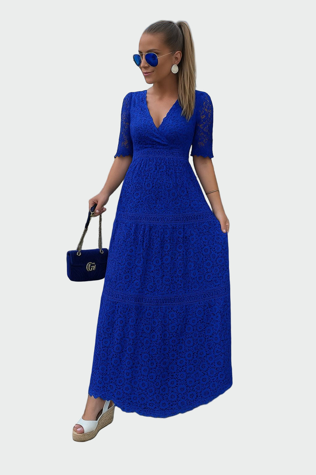 Δαντελένιο φόρεμα