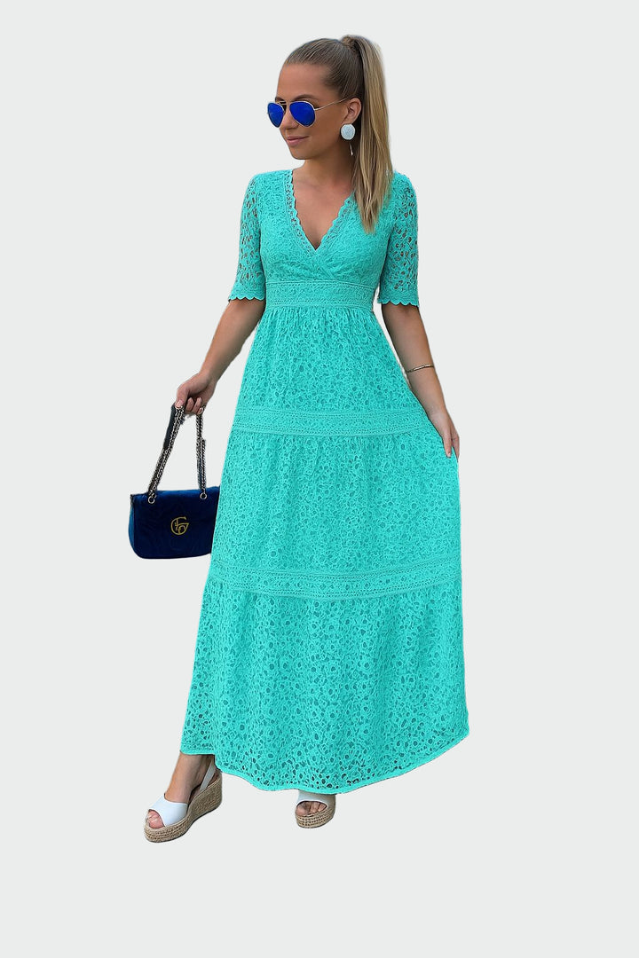 Δαντελένιο φόρεμα