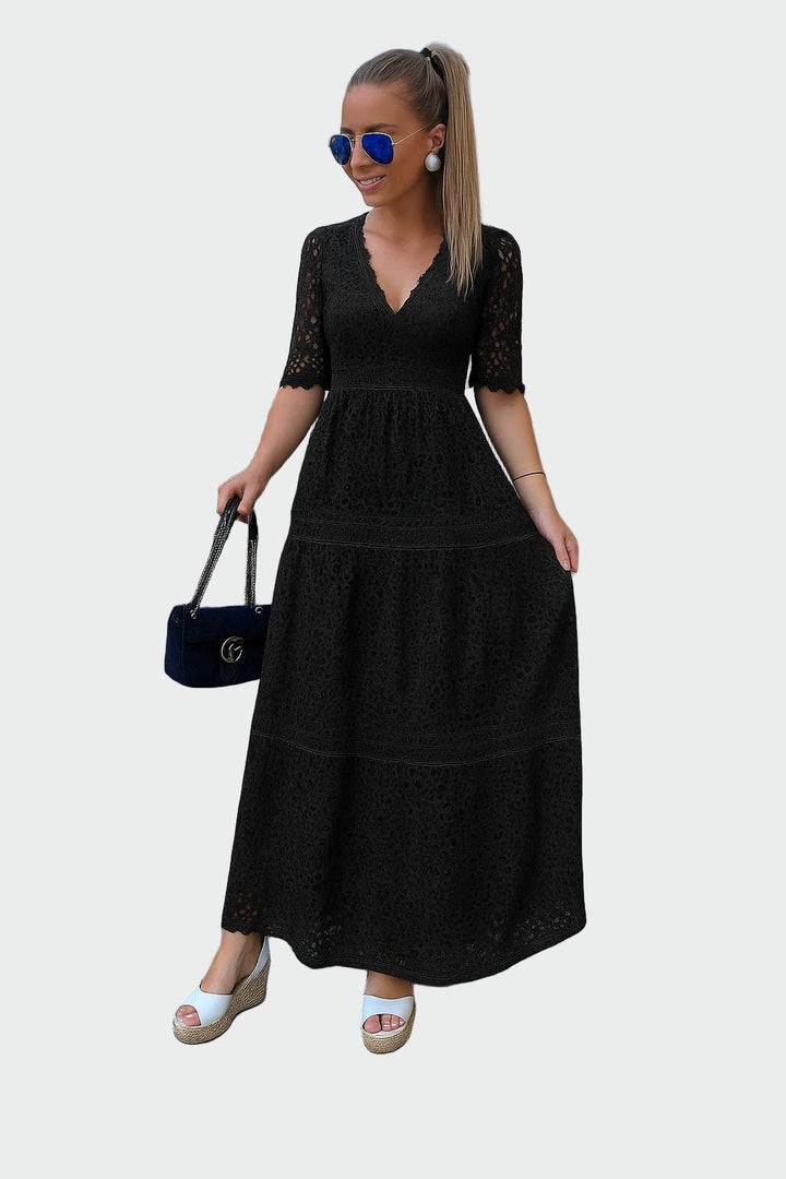 Δαντελένιο φόρεμα