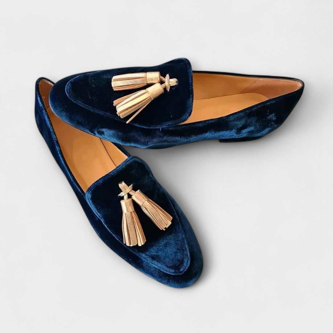Quinnlyn – Vintage εμπνευσμένα Loafers με Τρόπους