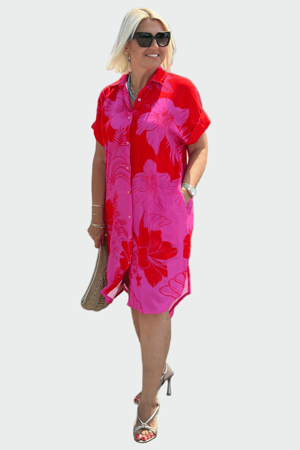 Φόρεμα με λουλουδάτο σχέδιο