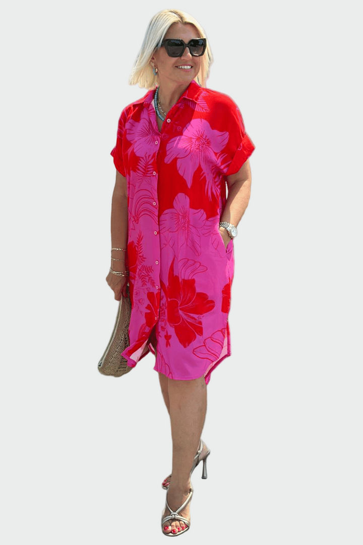 Φόρεμα με λουλουδάτο σχέδιο