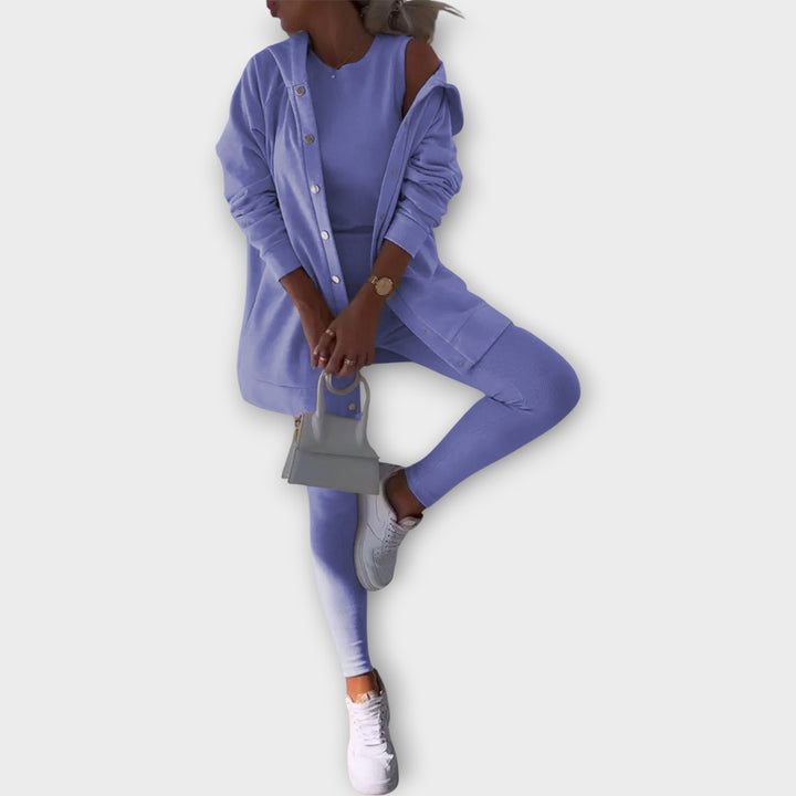 Σετ Loungewear με Μοντέρνα Αισθητική και Χαλαρή Εφαρμογή