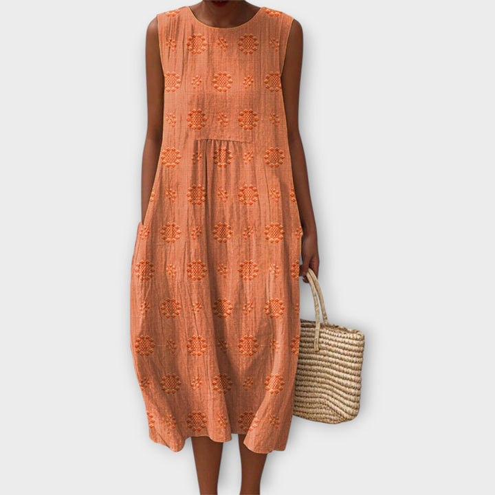 Ελεύθερο Boho Φόρεμα
