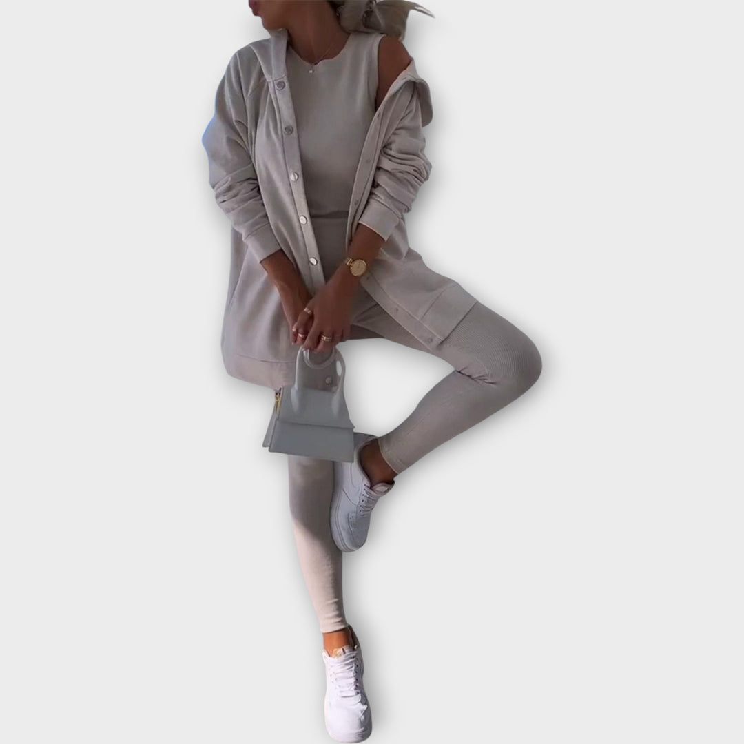 Σετ Loungewear με Μοντέρνα Αισθητική και Χαλαρή Εφαρμογή