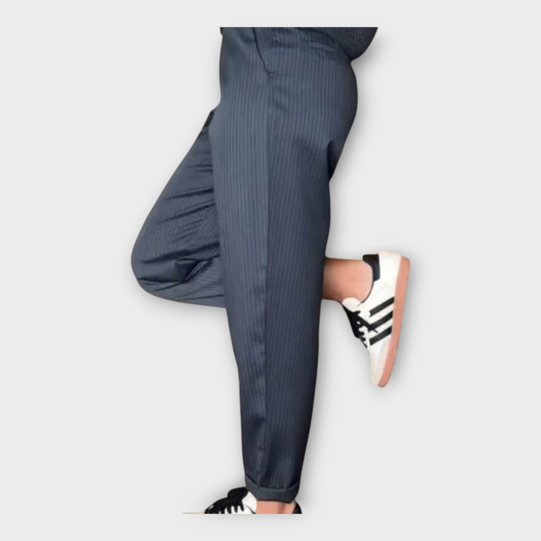 Κομψό Παντελόνι με Χαλαρή Γραμμή