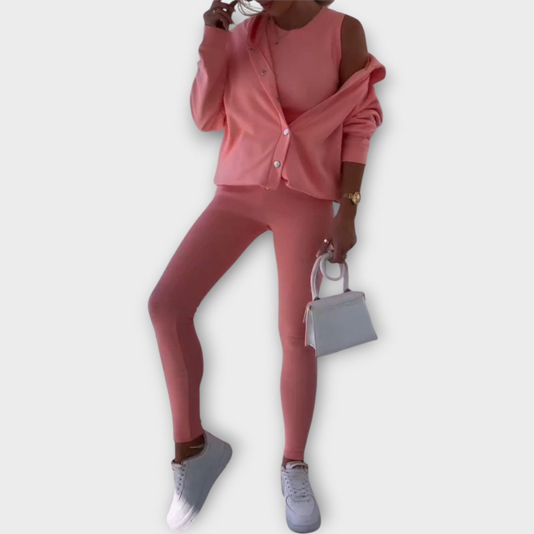 Σετ Loungewear με Μοντέρνα Αισθητική και Χαλαρή Εφαρμογή