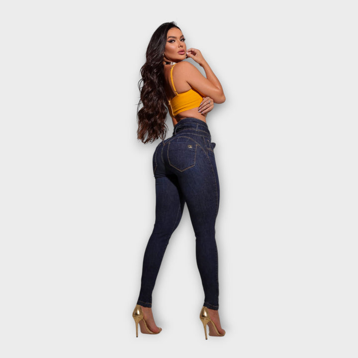 Ψηλόμεσο Τζιν με Ζώνη Δέσιμο