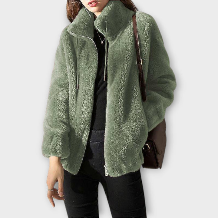 Κομψό Σακάκι με Απαλή Υφή και Χαλαρή Εφαρμογή