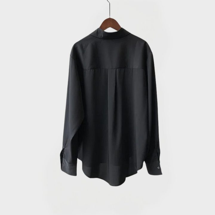 Κομψή Πουκαμίσα Μπλούζα