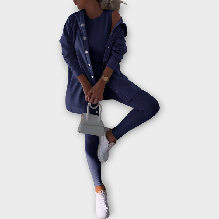 Σετ Loungewear με Μοντέρνα Αισθητική και Χαλαρή Εφαρμογή