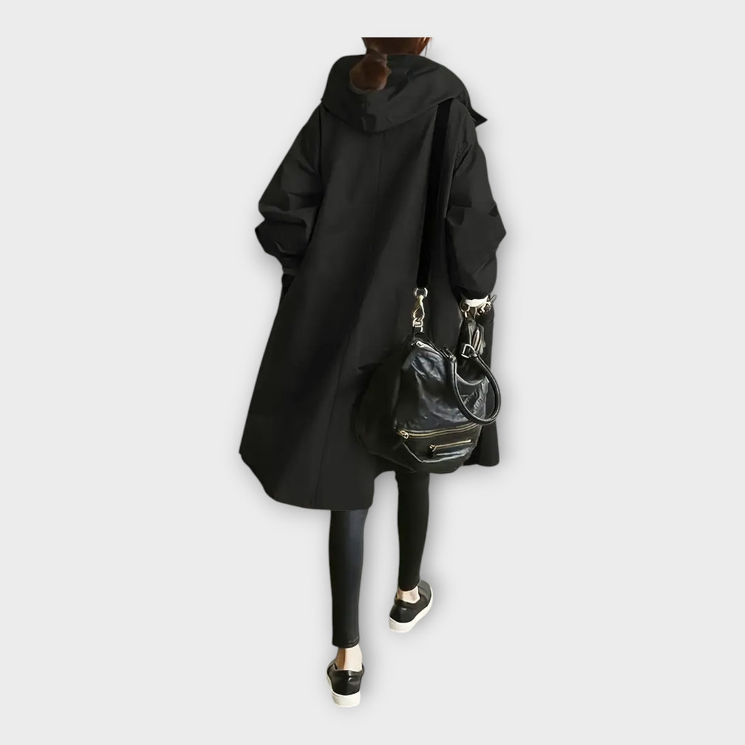 Μακρύ Παρκά με Κομψό Σχεδιασμό