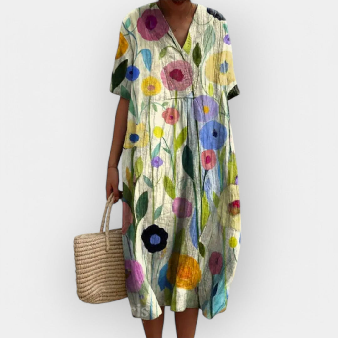 Φόρεμα Floral για Ζεστές Μέρες