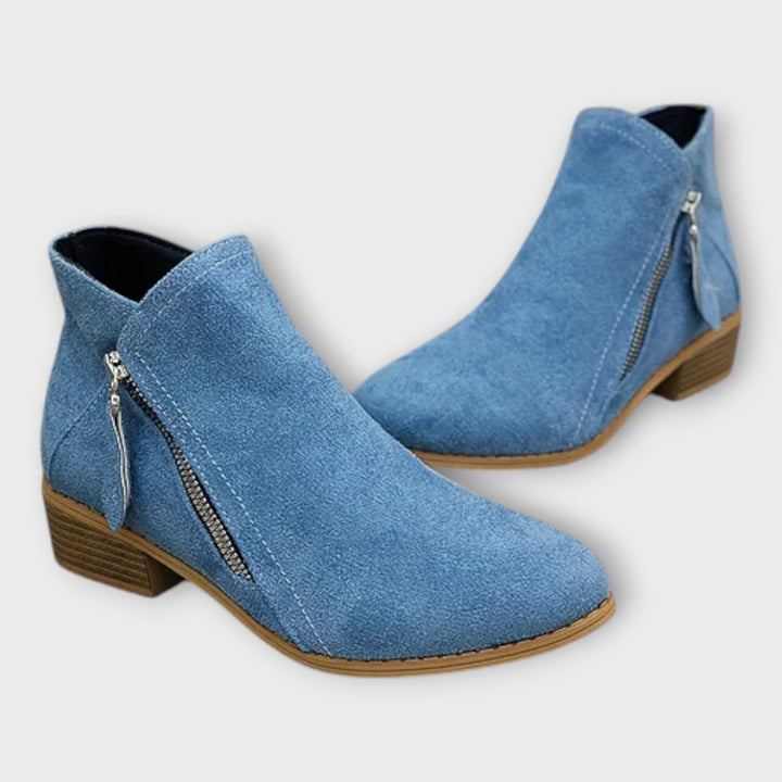 Κομψά Μποτάκια με Φερμουάρ