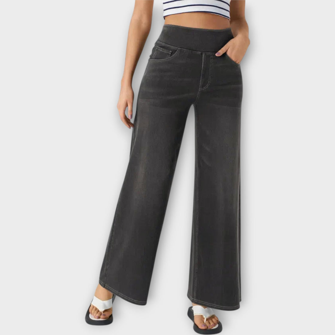 Παντελόνι Wide Leg με Διαχρονικό Στυλ