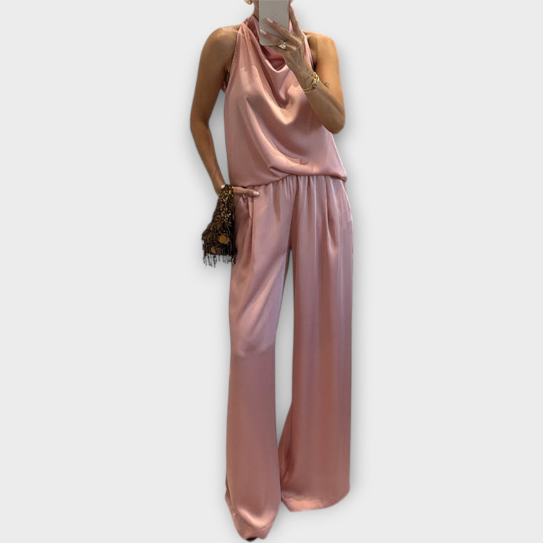 Κομψό Σετ Ολόσωμης Μπλούζας με Παντελόνι για Διαχρονικό Στυλ