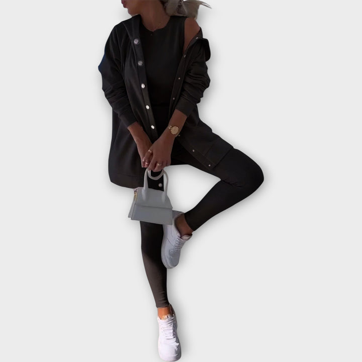 Σετ Loungewear με Μοντέρνα Αισθητική και Χαλαρή Εφαρμογή