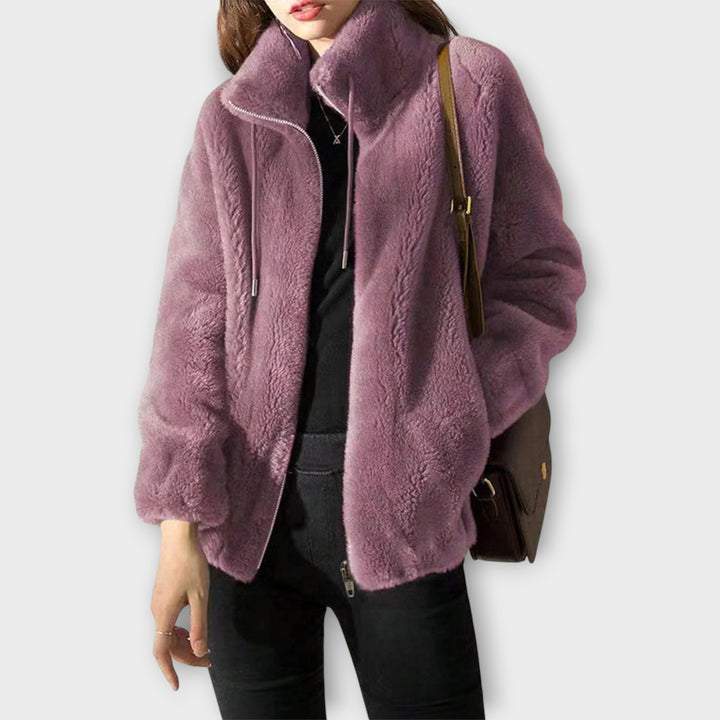 Κομψό Σακάκι με Απαλή Υφή και Χαλαρή Εφαρμογή