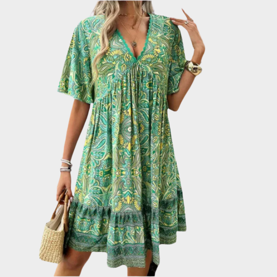 Μίνι Φόρεμα Paisley