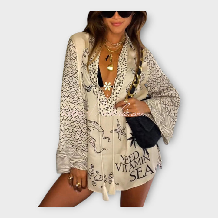 Αέρινο Καφτάν με Διαχρονική Κομψότητα