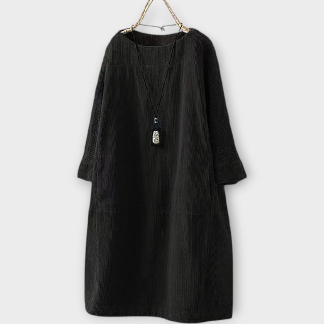 Μίνιμαλ Φόρεμα με Χαλαρή Γραμμή