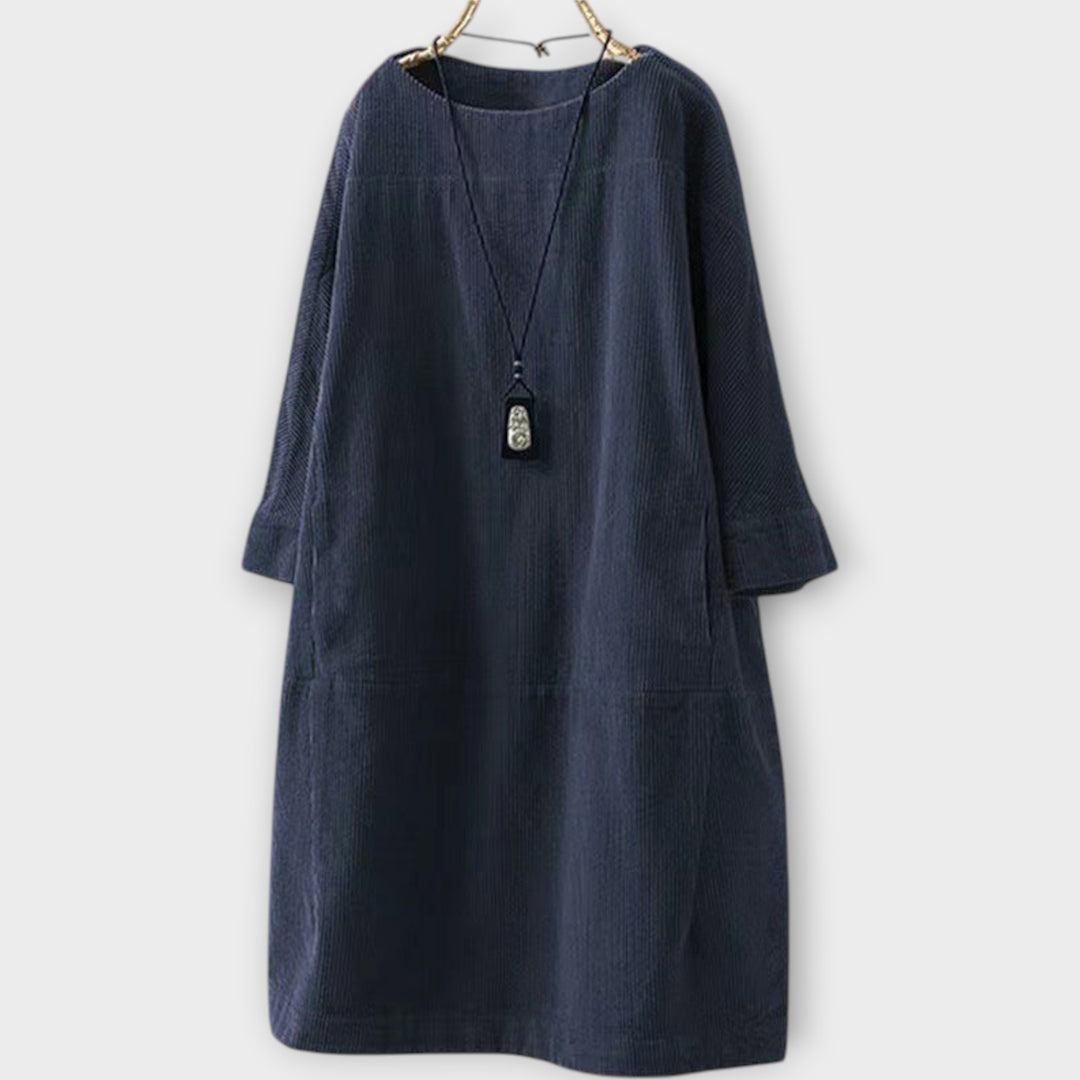 Μίνιμαλ Φόρεμα με Χαλαρή Γραμμή