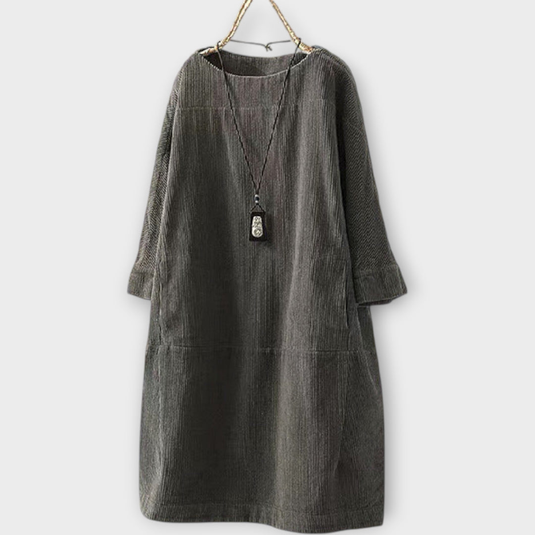 Μίνιμαλ Φόρεμα με Χαλαρή Γραμμή