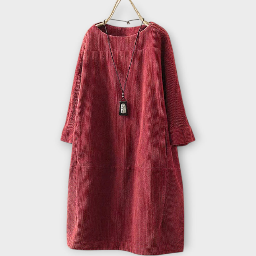 Μίνιμαλ Φόρεμα με Χαλαρή Γραμμή