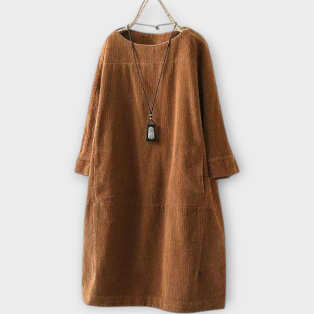 Μίνιμαλ Φόρεμα με Χαλαρή Γραμμή