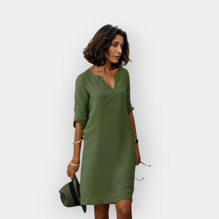 Φωτεινό Καλοκαιρινό Φόρεμα