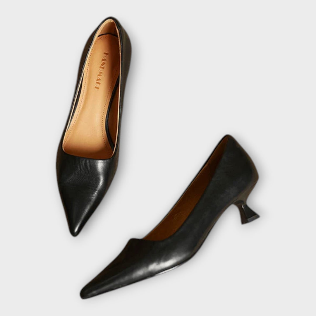 Κομψές Γόβες με Χαμηλό Τακούνι