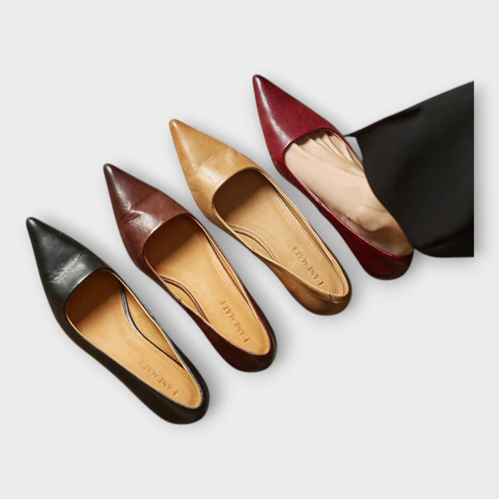 Κομψές Γόβες με Χαμηλό Τακούνι