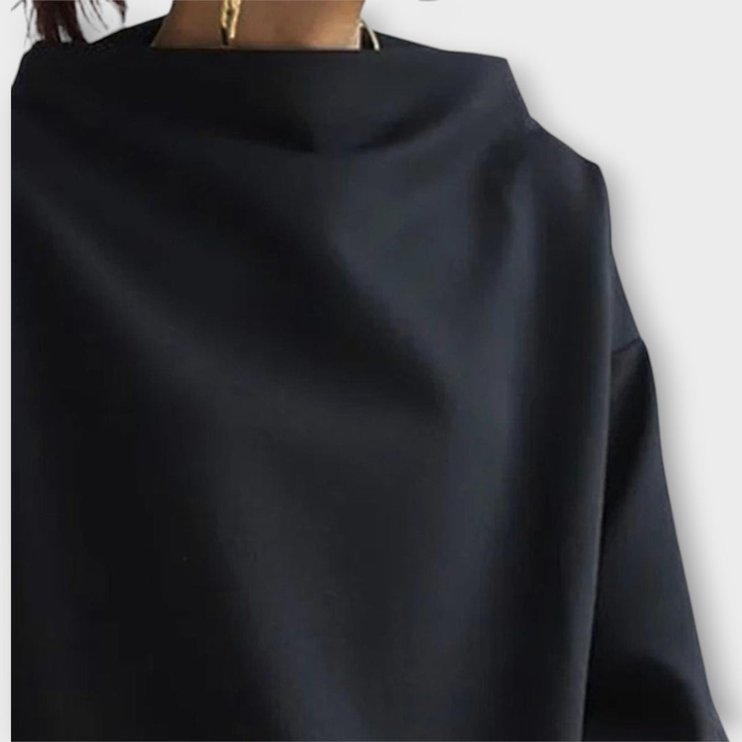 Μπλούζα με Χαλαρή Γραμμή και Minimal Σχεδιασμό