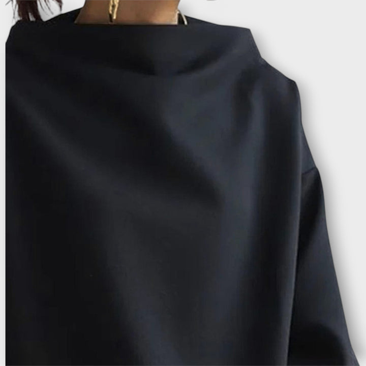 Μπλούζα με Χαλαρή Γραμμή και Minimal Σχεδιασμό