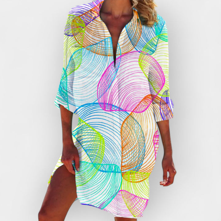 Κομψό Φόρεμα με Κλασική Σιλουέτα