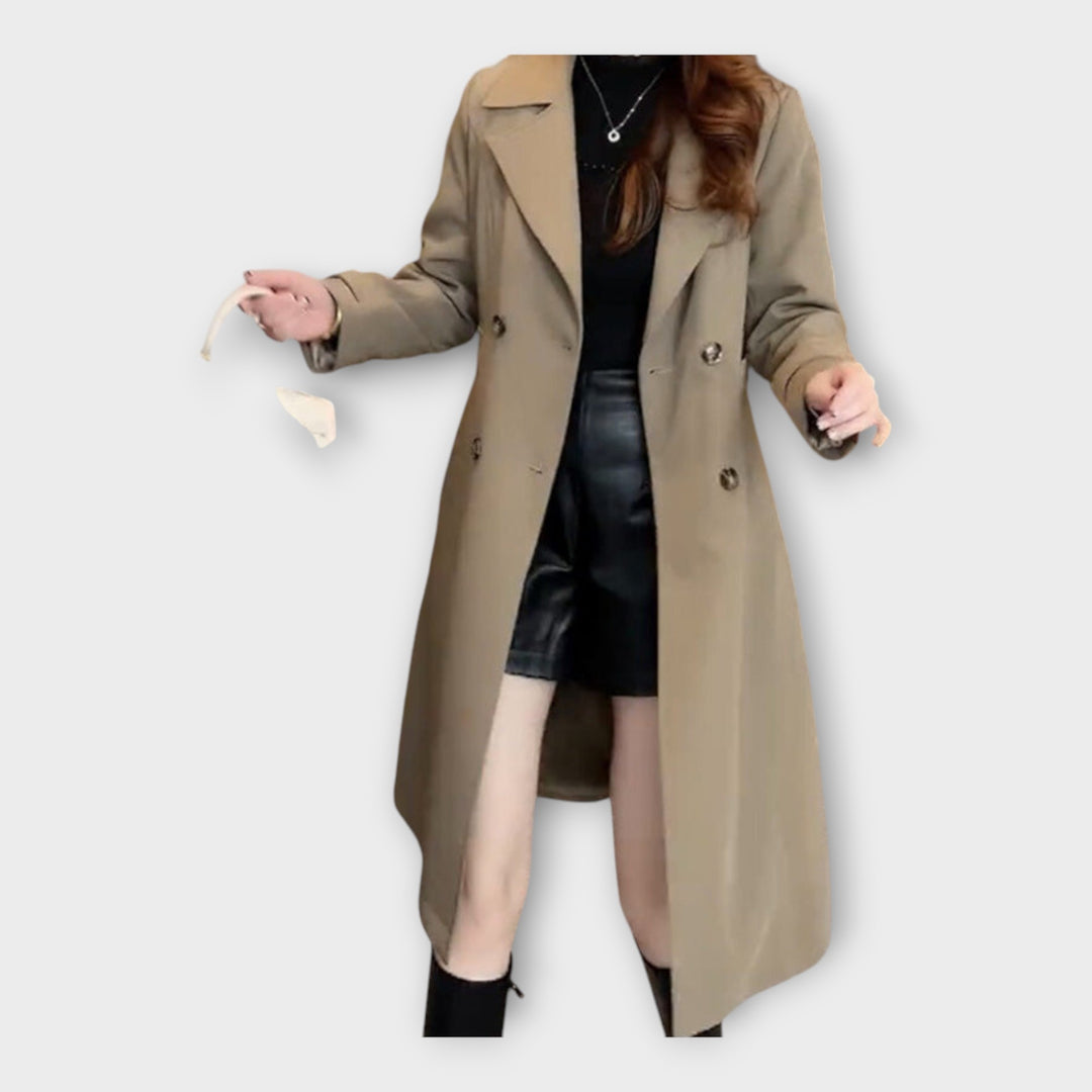 Μακρύ Παλτό με Κομψή Γραμμή