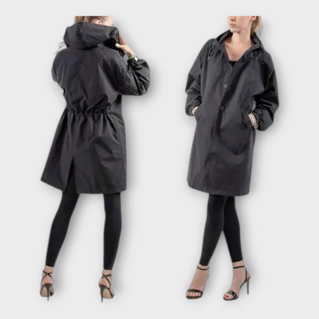 Μακρύ Παρκά με Κομψό Σχεδιασμό