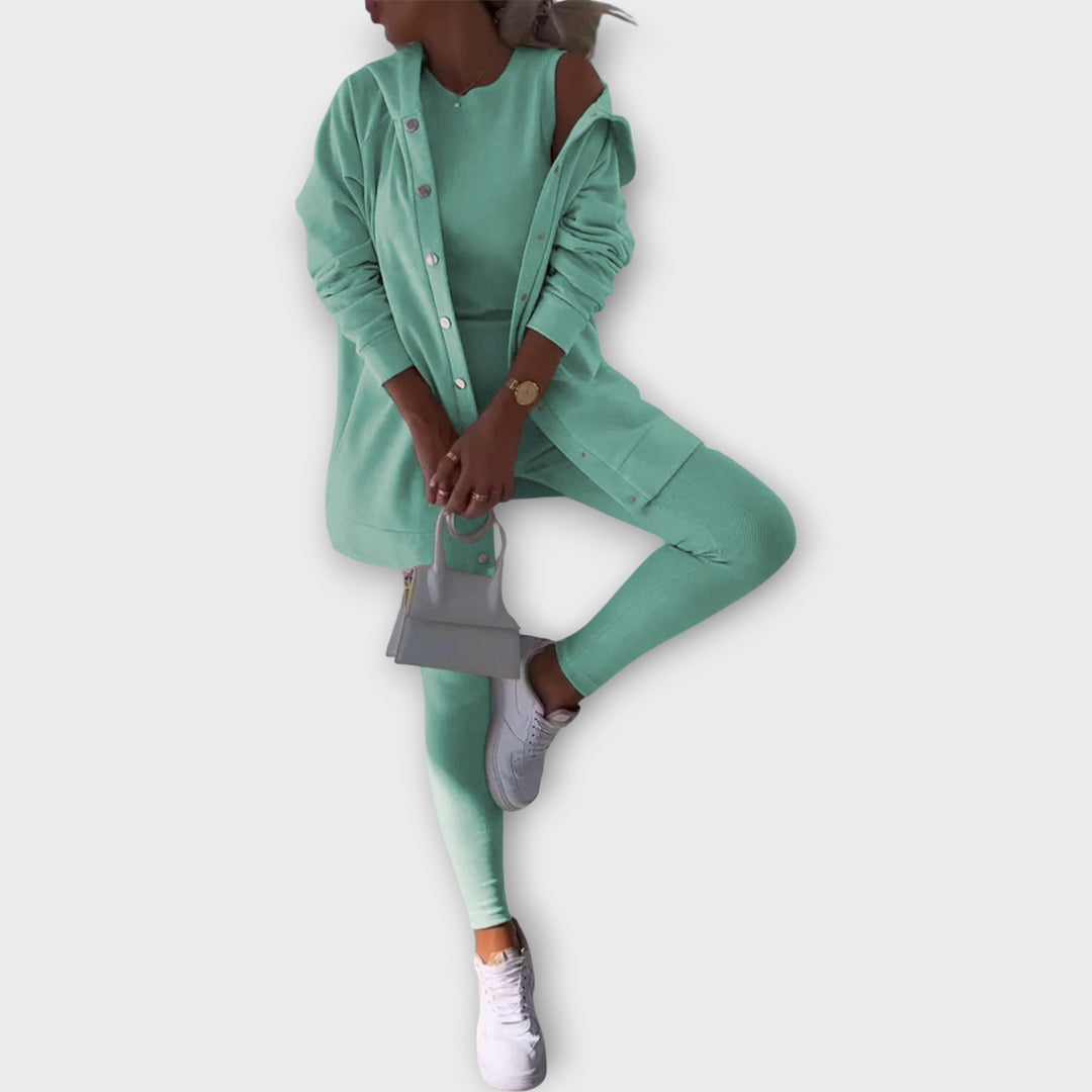 Σετ Loungewear με Μοντέρνα Αισθητική και Χαλαρή Εφαρμογή