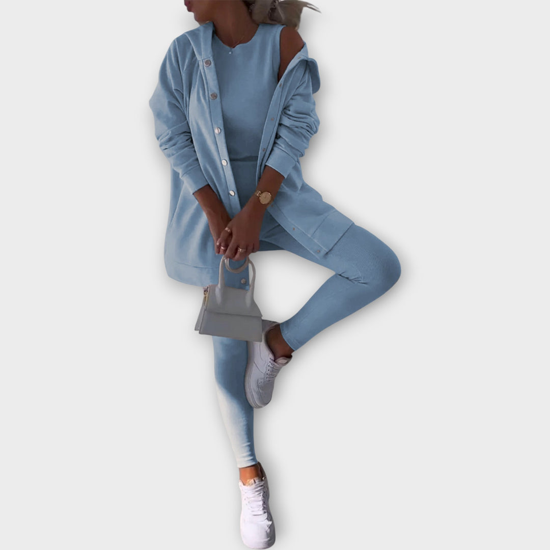 Σετ Loungewear με Μοντέρνα Αισθητική και Χαλαρή Εφαρμογή