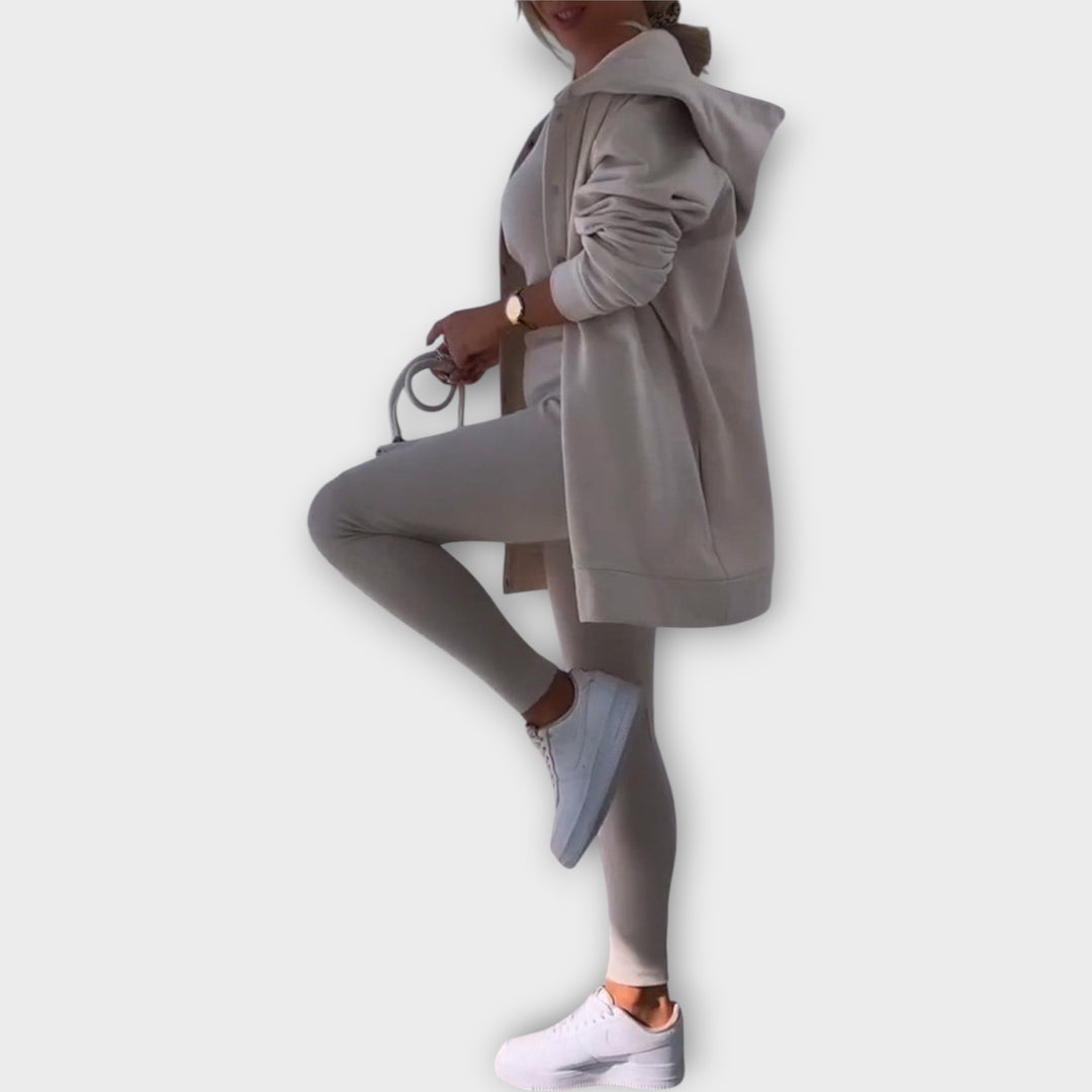 Σετ Loungewear με Μοντέρνα Αισθητική και Χαλαρή Εφαρμογή