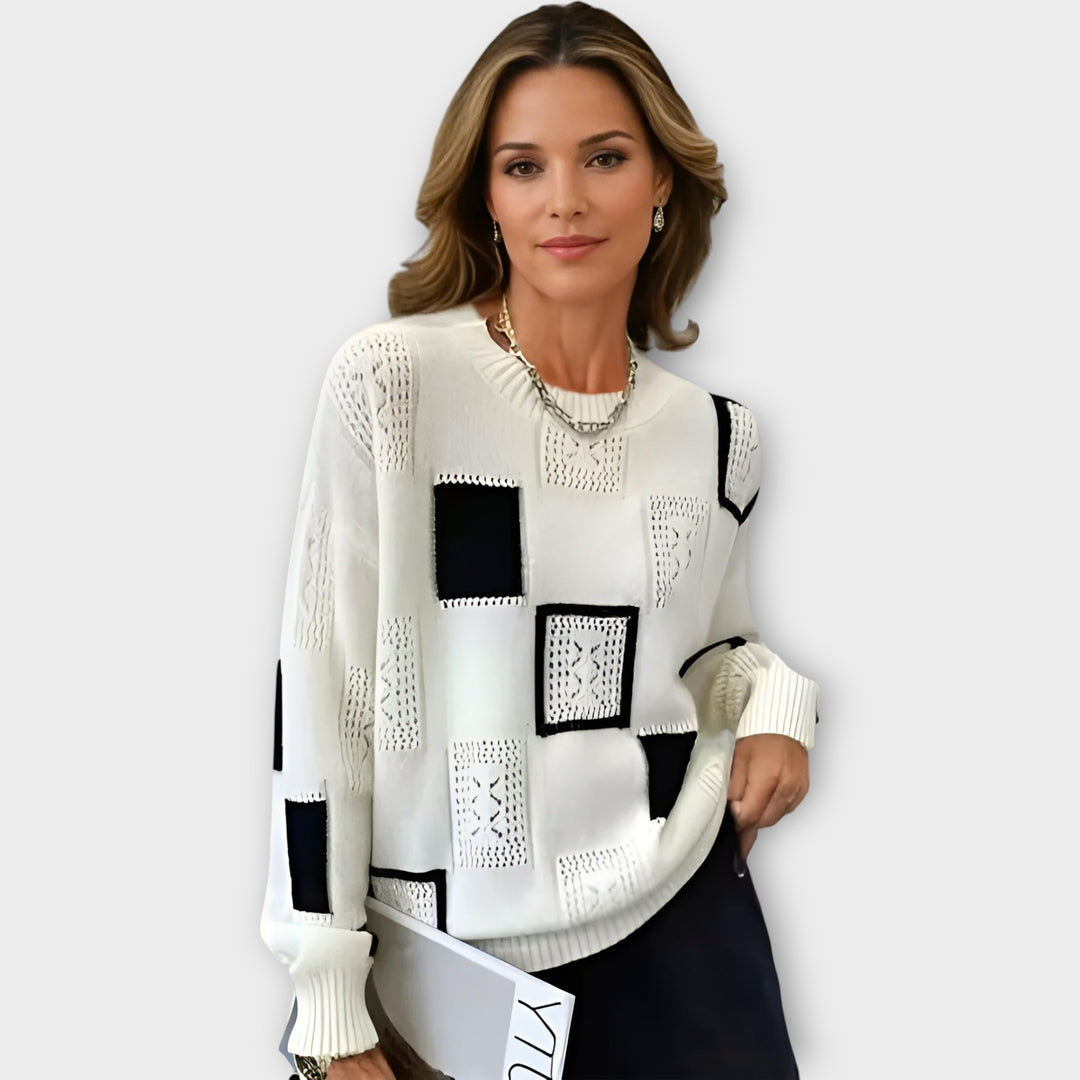 Πουλόβερ με Εκλεπτυσμένο Σχέδιο και Διαχρονικό Στυλ