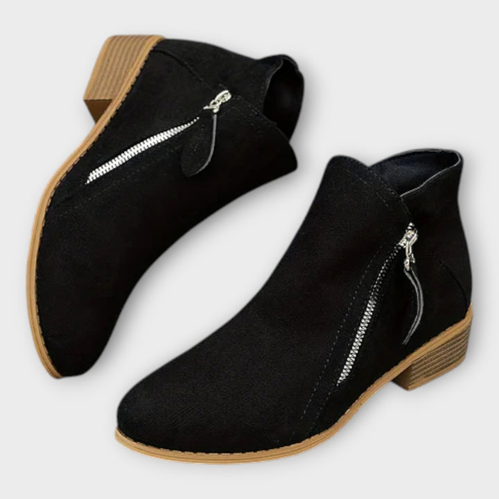 Κομψά Μποτάκια με Φερμουάρ