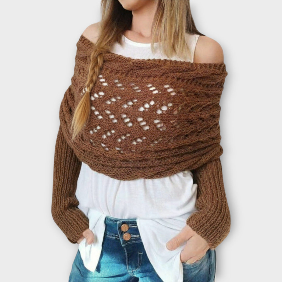 Κομψό Πλεκτό Ραπ με Μοναδική Υφή